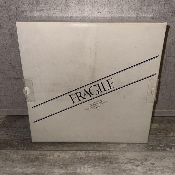 24% Lead Crystal Round Cristal France Echt Bleikristall Decorative Bowl 8.5” - Picture 4 of 9